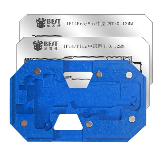 Suporte de Trabalho Reballing Best BST-084 para Apple iPhone 14 Series