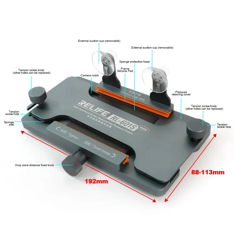 Instrumento / Relife RL-601S Mini Prensa de Serviço