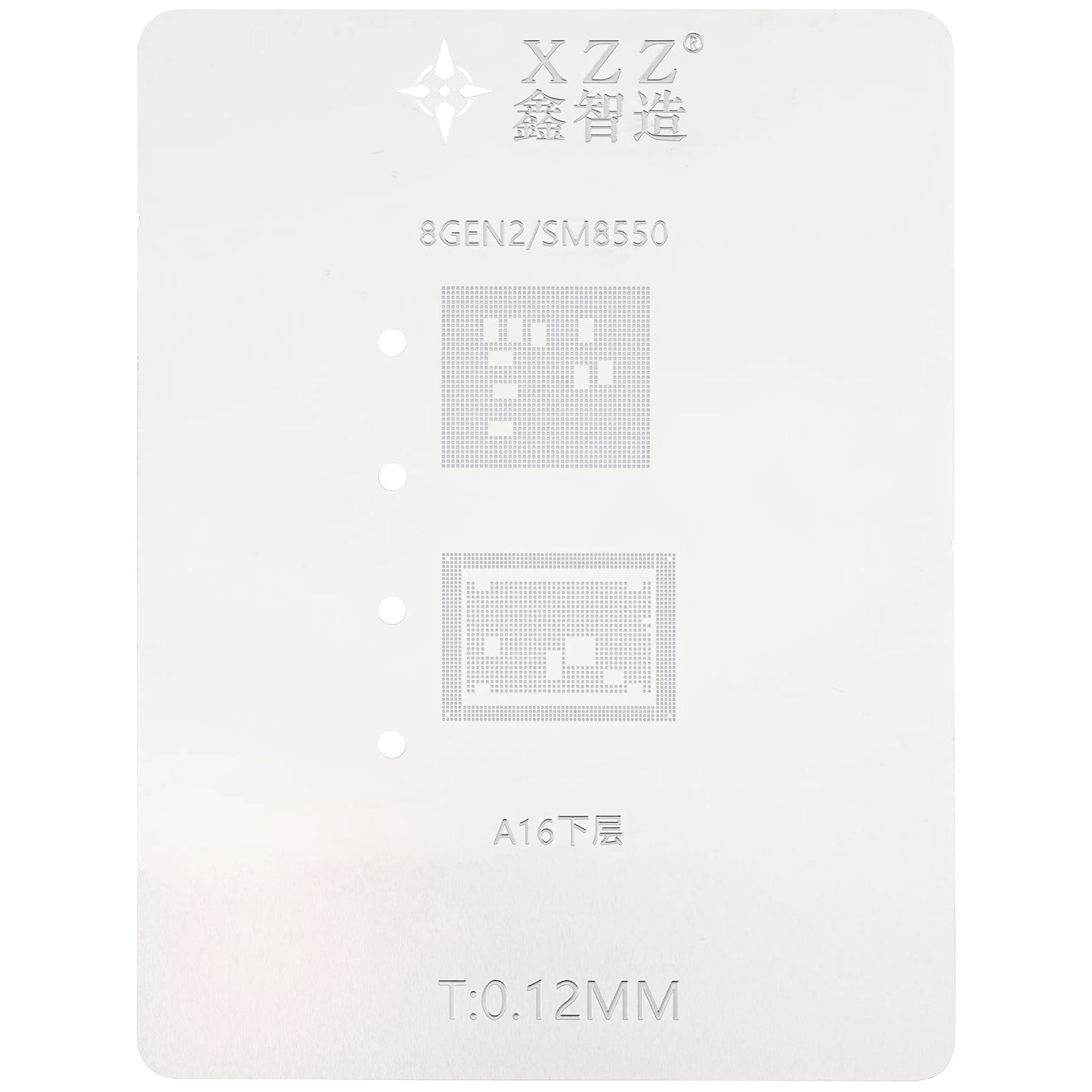Suporte de Trabalho Reballing XZZ L23 para CPU Apple A8 - A16
