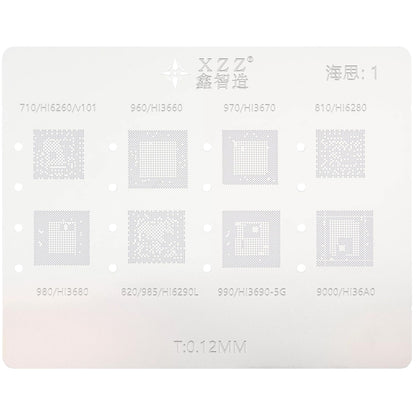 Suporte de Trabalho Reballing XZZ L23 para CPU Apple A8 - A16