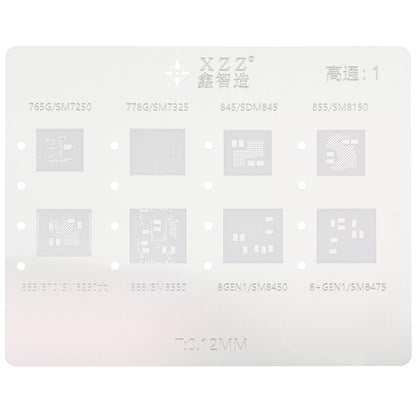 Suporte de Trabalho Reballing XZZ L23 para CPU Apple A8 - A16