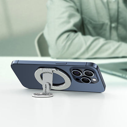 Suporte Anel Acefast E25, Prateado