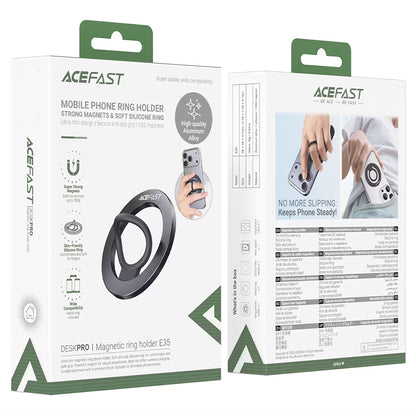 Acefast E35 Ring Holder, Universal, Black