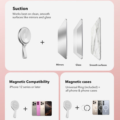 Suporte Anel ESR HaloLock, Branco