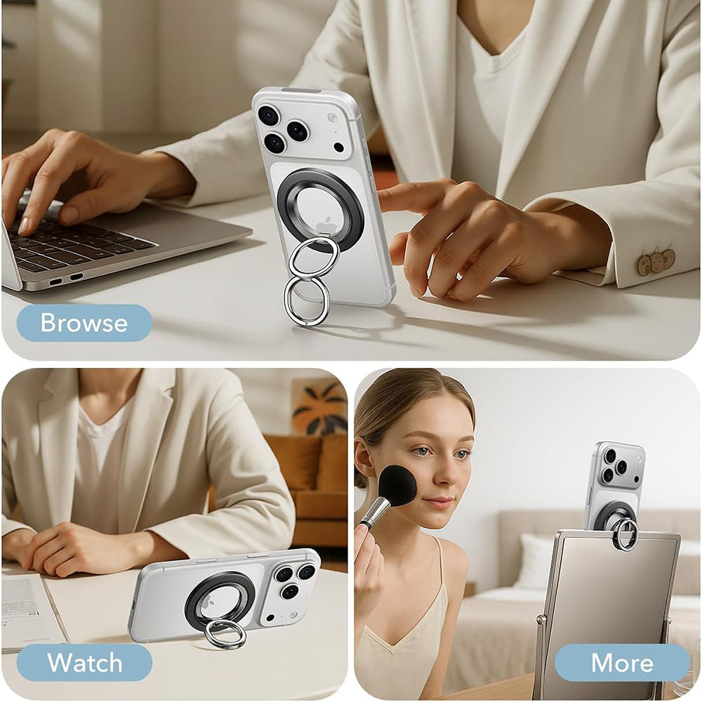 Suporte Anel ESR HaloLock, Preto