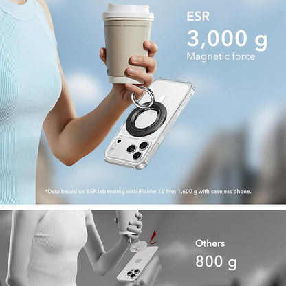 Suporte Anel ESR HaloLock, Preto