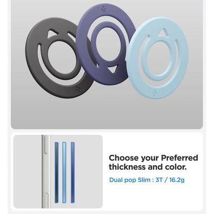 Suporte Anel Spigen Dual Pop, Universal, Roxo AMP11369