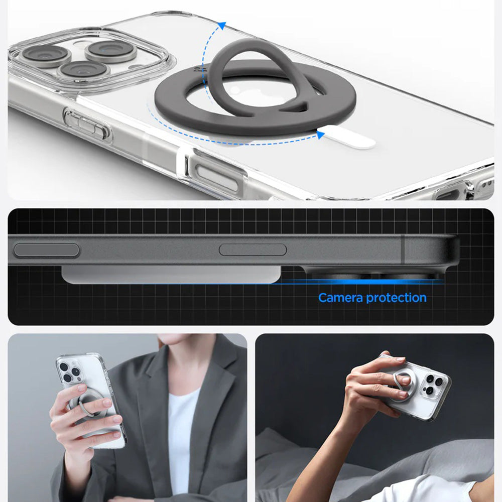 Suporte Anel Spigen Dual Pop, Universal, Roxo AMP11369