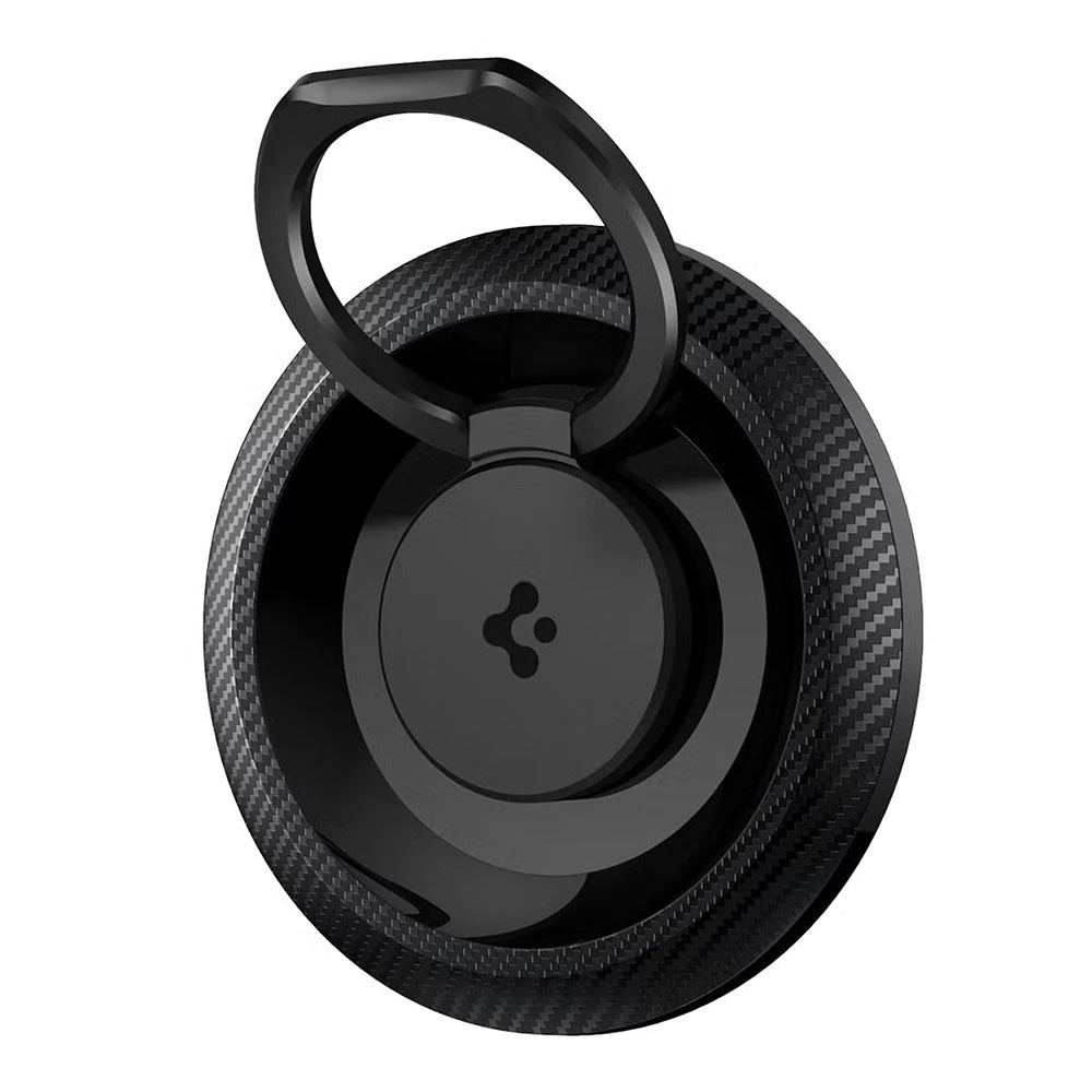 Suporte Anel Spigen O-Mag OM100 Carbono, Universal, Preto AMP05505