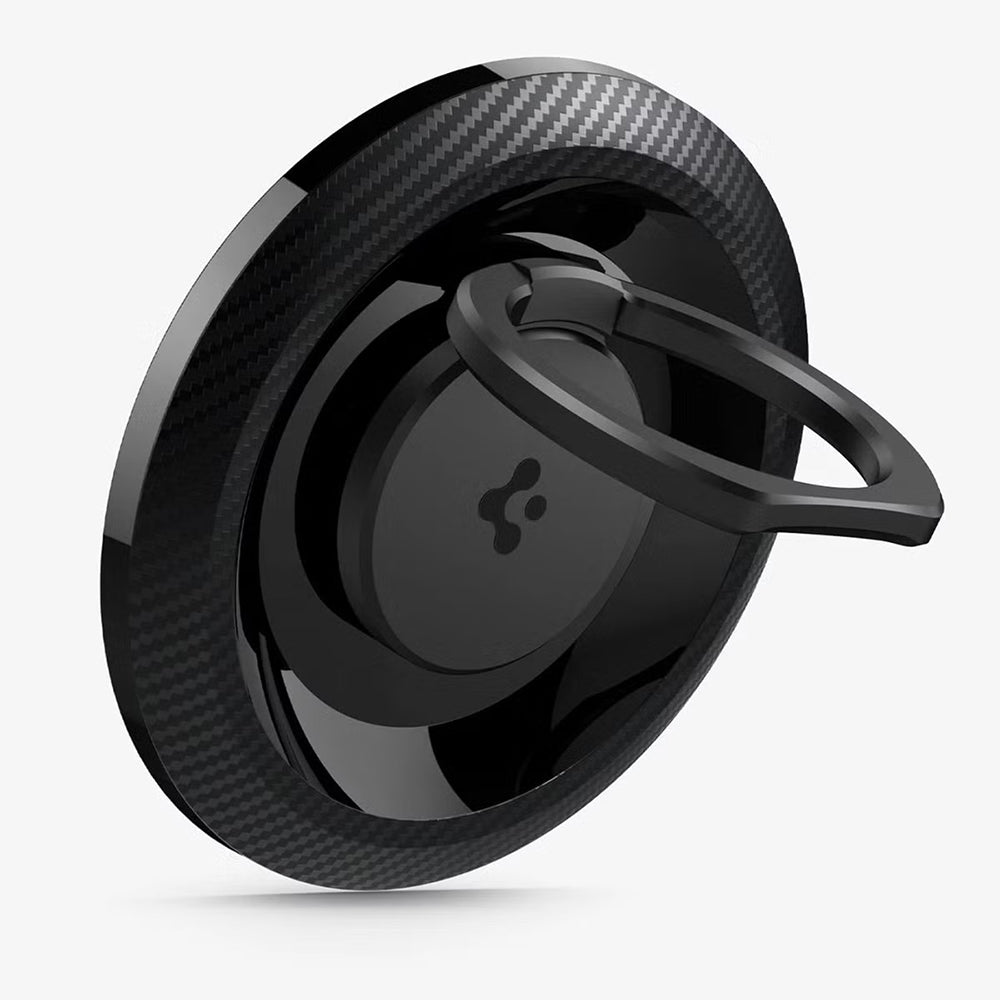 Suporte Anel Spigen O-Mag OM100 Carbono, Universal, Preto AMP05505