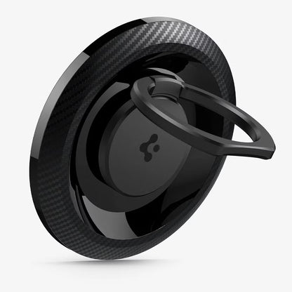 Suporte Anel Spigen O-Mag OM100 Carbono, Universal, Preto AMP05505