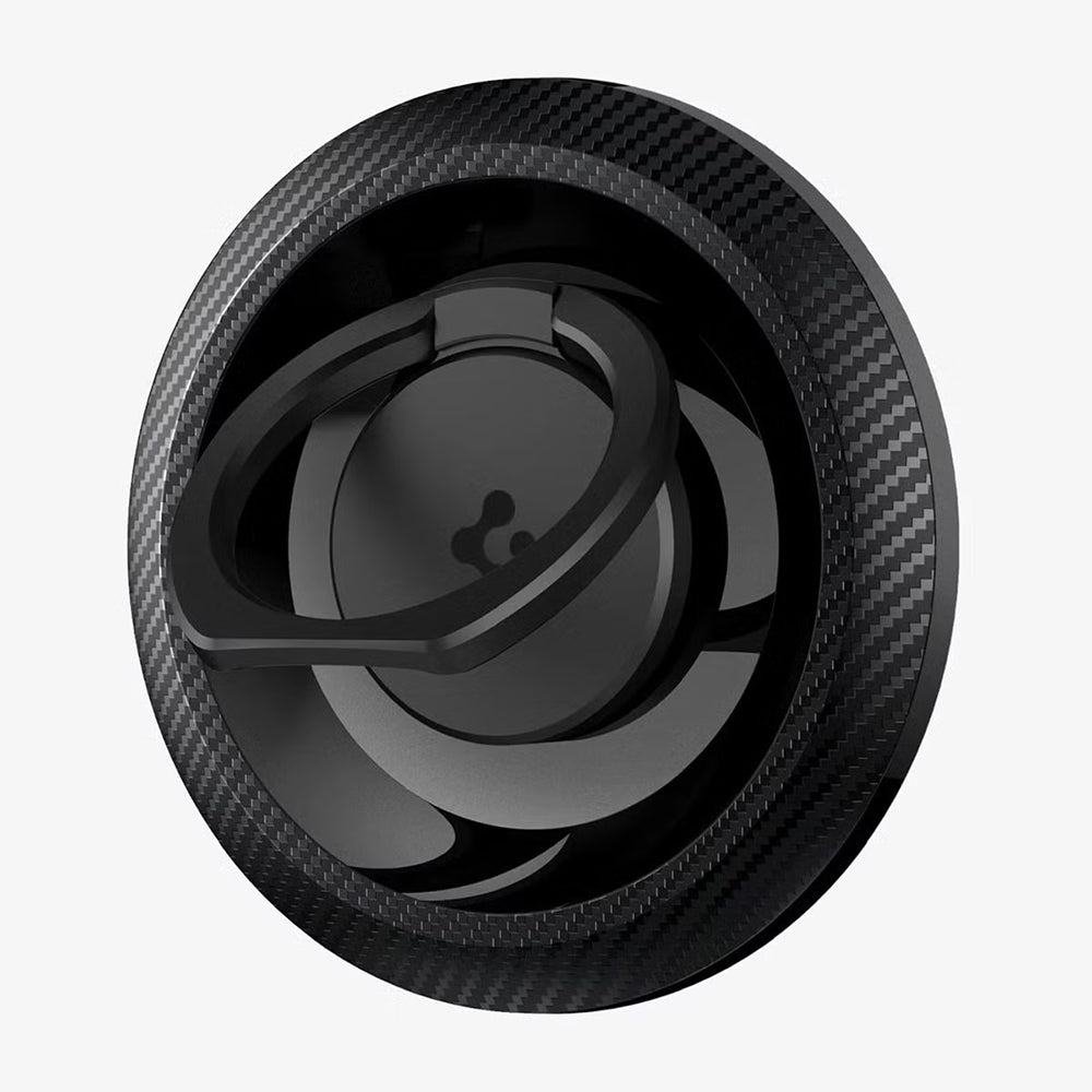 Suporte Anel Spigen O-Mag OM100 Carbono, Universal, Preto AMP05505