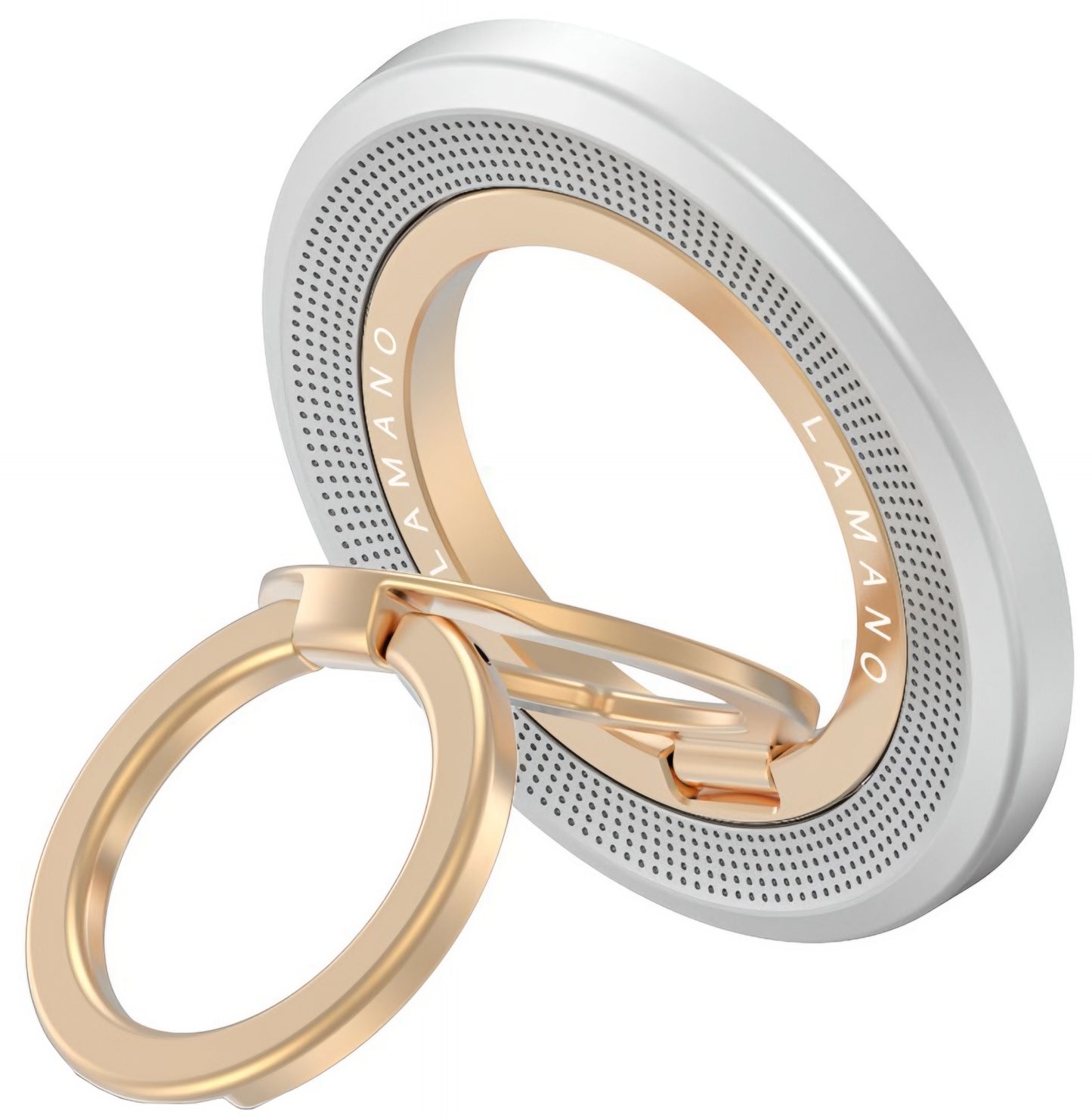 Suporte Anel Tech-Protect MMR700 Lamano, Universal, Dourado Prateado