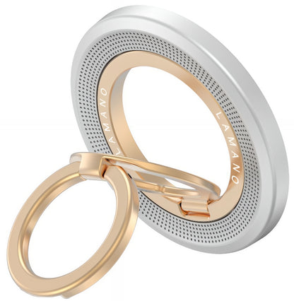 Suporte Anel Tech-Protect MMR700 Lamano, Universal, Dourado Prateado