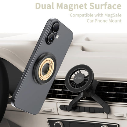 Suporte Anel Tech-Protect MMR700 Lamano, Universal, Preto Dourado