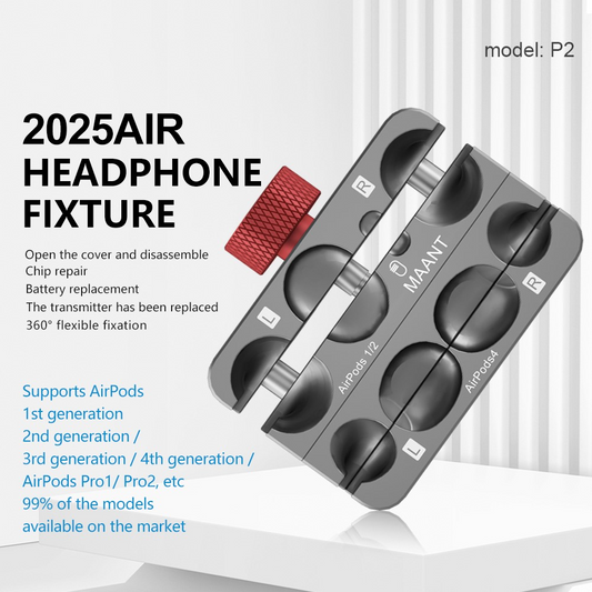 Suporte de Trabalho para Desmontagem de Auscultadores MaAnt HP2025Air para Apple AirPods