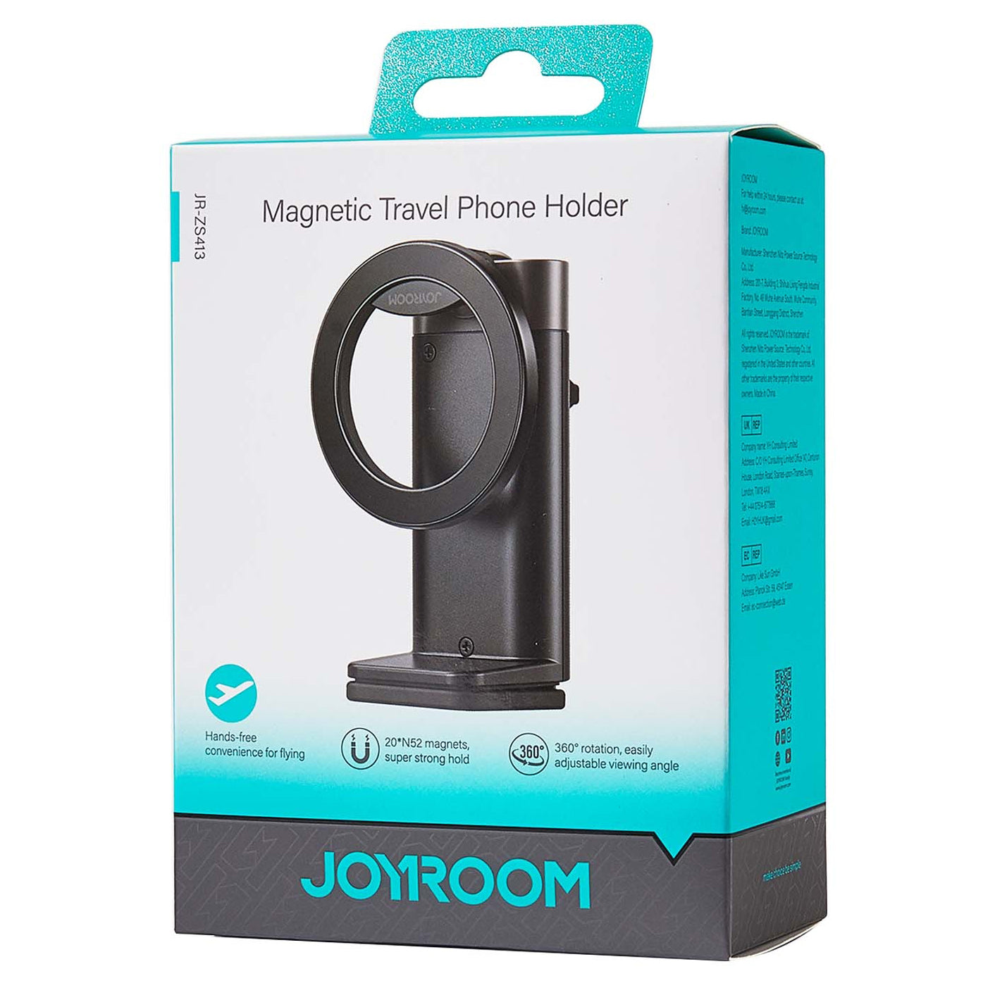 Suporte Magnético Joyroom JR-ZS413, 4.7inch - 7inch, Preto