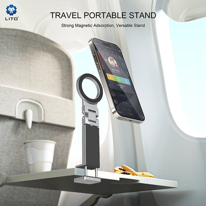 Suporte Magnético Lito LH01, Universal, Cinzento