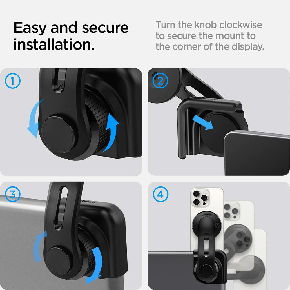 Suporte Magnético Spigen OneTap para Navegação Tesla, Universal, Preto ACP07869