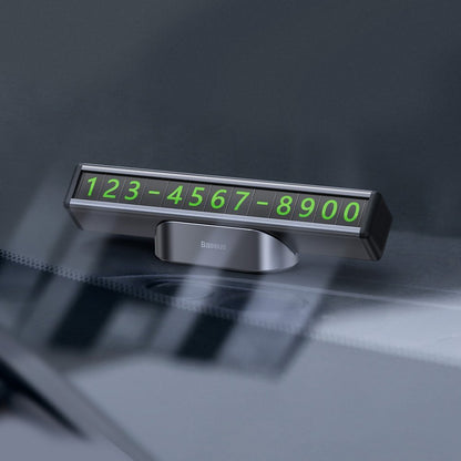 Suporte para Número de Telefone Automóvel Baseus CNFT000001