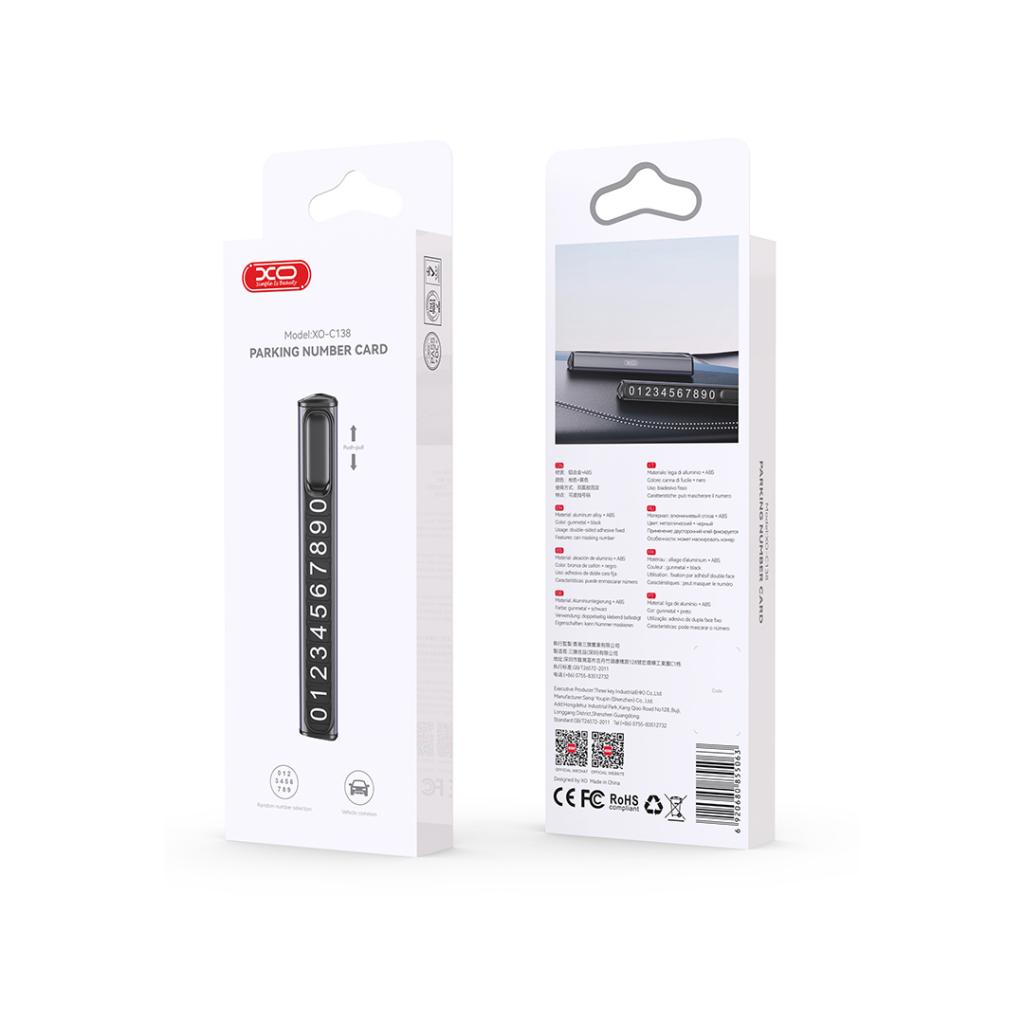 Suporte Número de Telefone Automóvel XO Design C138