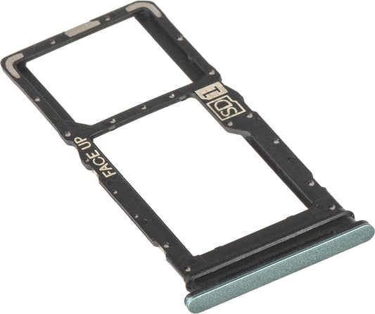 Suporte para SIM Card Motorola Moto G35, Verde (Leaf Green), Service Pack S948E50444