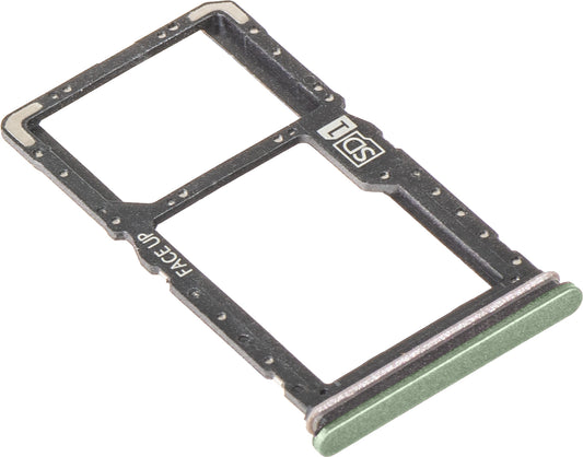 Suporte para SIM - Cartão Motorola Moto G55, Verde (Smoky Green), Service Pack S948E40608