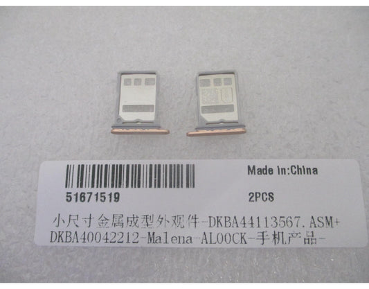 Suporte SIM Huawei Pura 90s Pro, Laranja (Orange Soda), Service Pack 51671519

