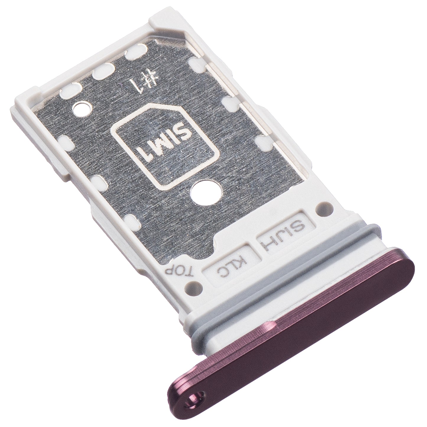 Suporte SIM Samsung Galaxy S22 Ultra 5G S908, SIM Único, Roxo (Burgundy)