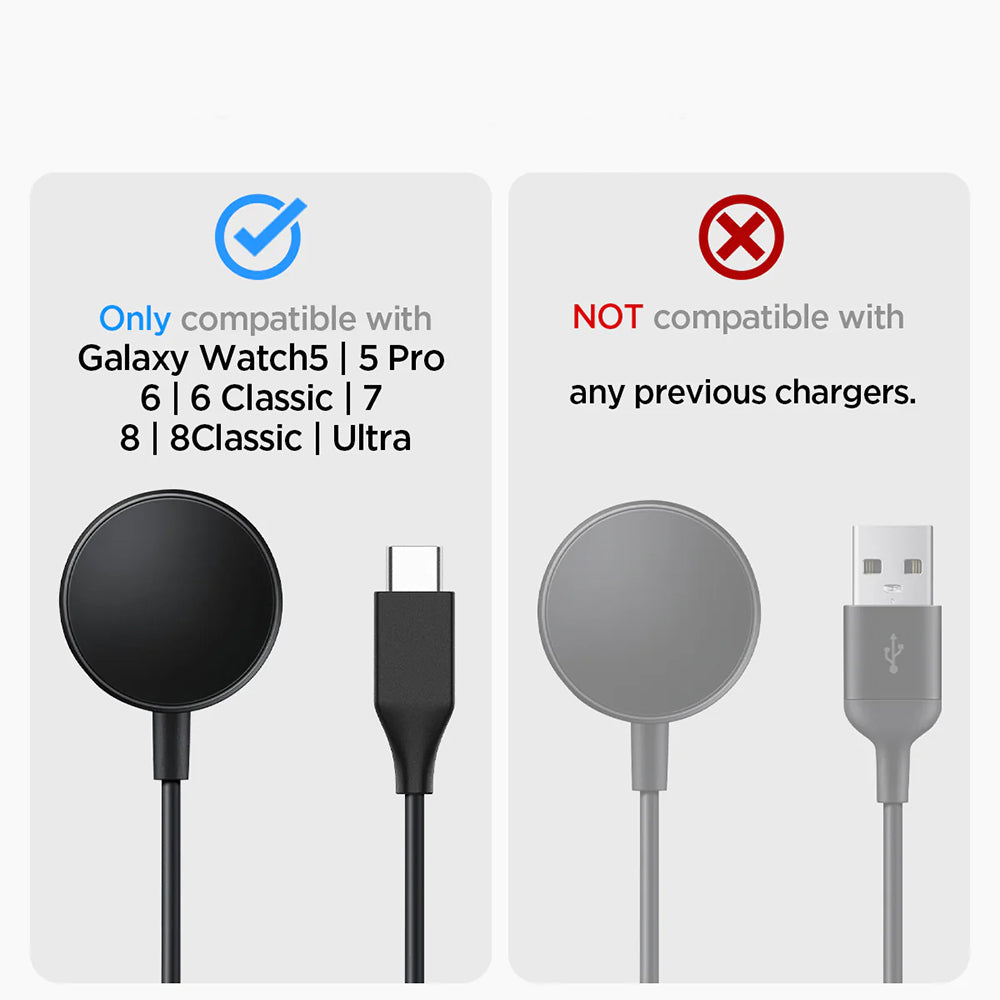 Suporte Spigen S353 para Samsung Galaxy Watch Series, Preto AMP05302