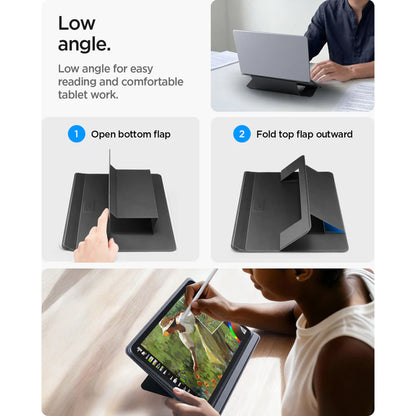 Suporte Spigen Slim Fold LD201-S7 para Portátil até 14 polegadas, Preto AMP11116