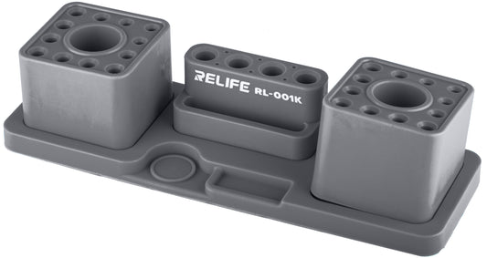 Suporte para Chaves de Fendas Relife RL-001K, Cinzento