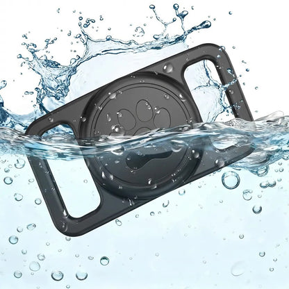 Suporte Techsuit BuddyGuard DG1 para Apple AirTag na Coleira de Animal de Estimação, Preto