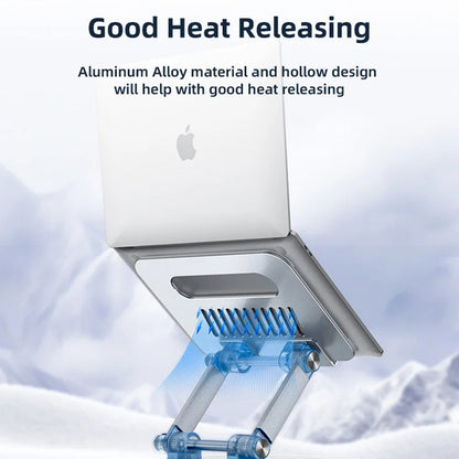 Suporte Yesido LP06 para Laptop 10inch - 17.3inch, Prateado