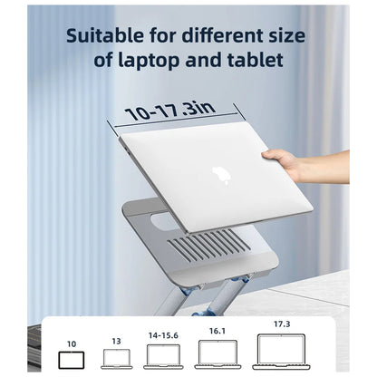 Suporte Yesido LP06 para Laptop 10inch - 17.3inch, Prateado
