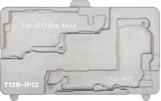 Suportes de Trabalho PCB Apple iPhone 17 / 17 Pro Max para Placa Sunshine SS-T12B