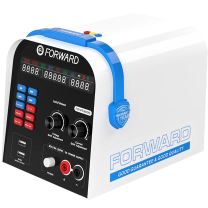 Fonte Estabilizada de Corrente Contínua com Amperímetro Forward FW-PS3005 + FW-PA01