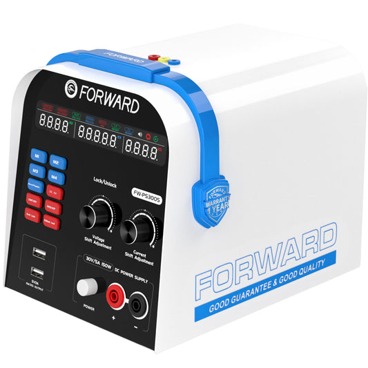 Fonte Estabilizada de Corrente Contínua com Amperímetro Forward FW-PS3005 + FW-PA01