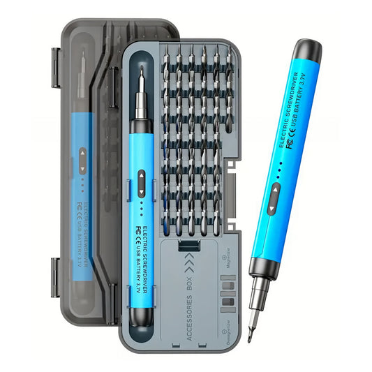 Chave de Fendas Elétrica OEM J1, 46em1, Azul