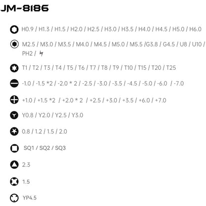 Surubelnita Jakemy JM-8186, 83em1