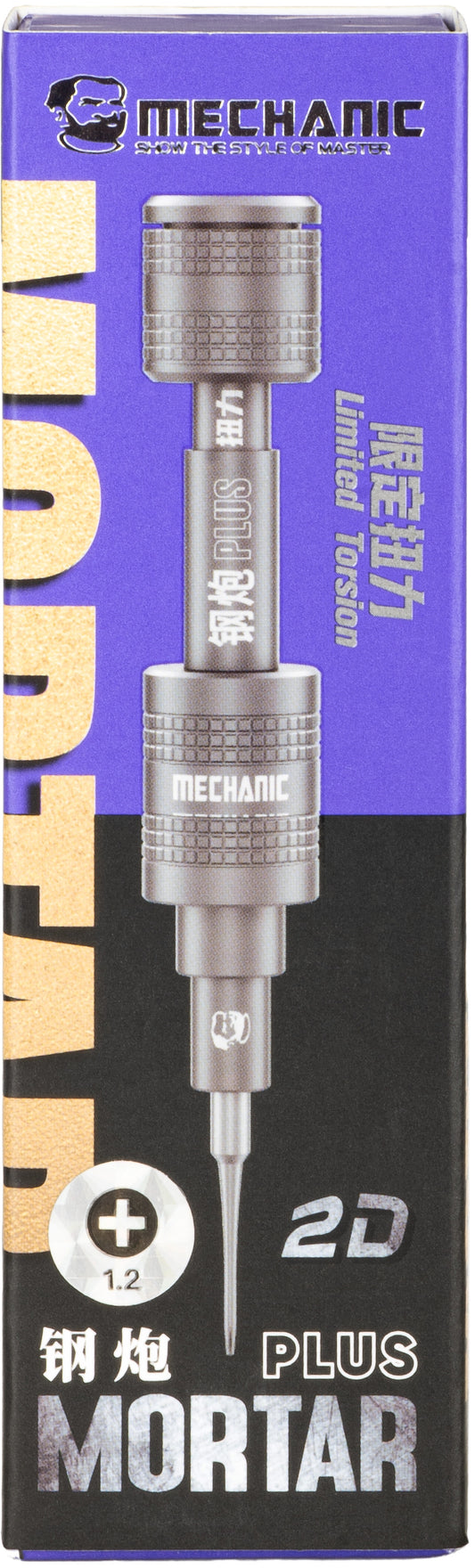 Chave de Fendas Mechanic Mortar Plus, Philips 1.2mm, Cinzenta