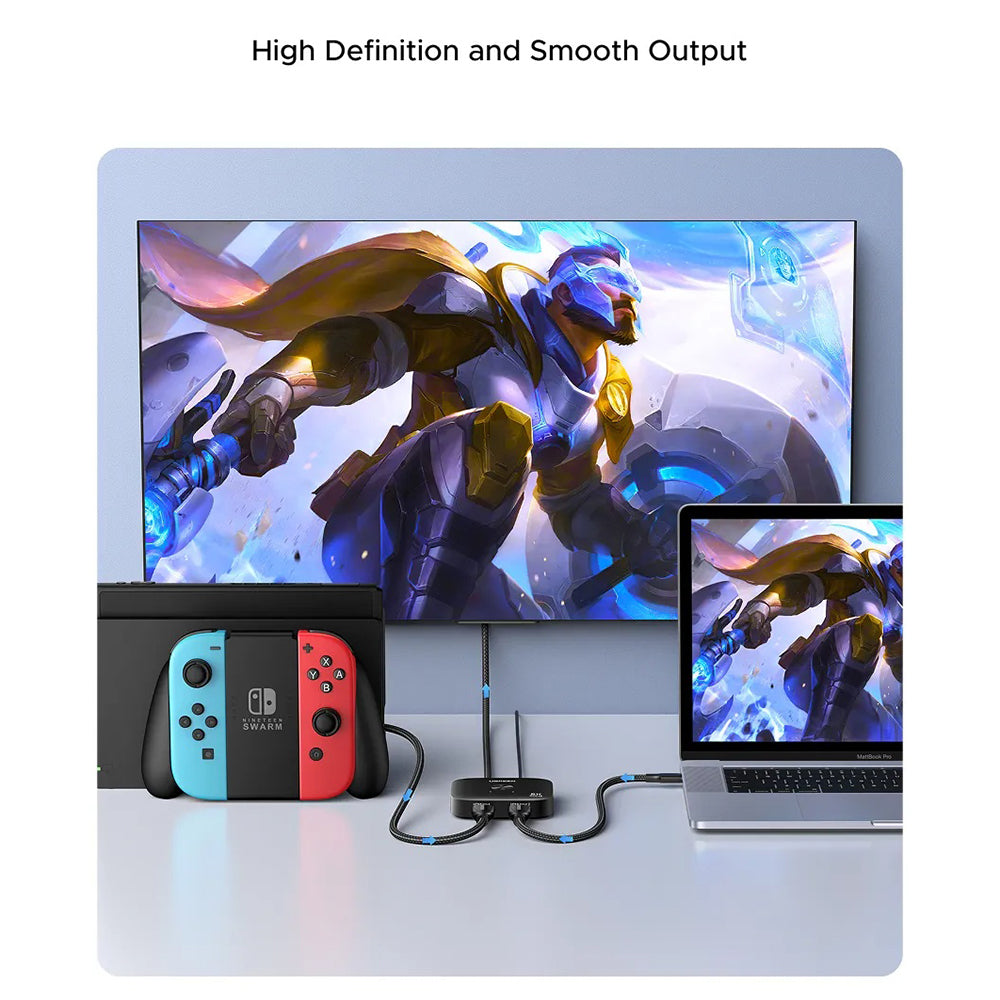 Switch Video HDMI UGREEN 65877, Preto