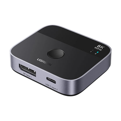 Switch Video DisplayPort / USB-C UGREEN 65878, Preto