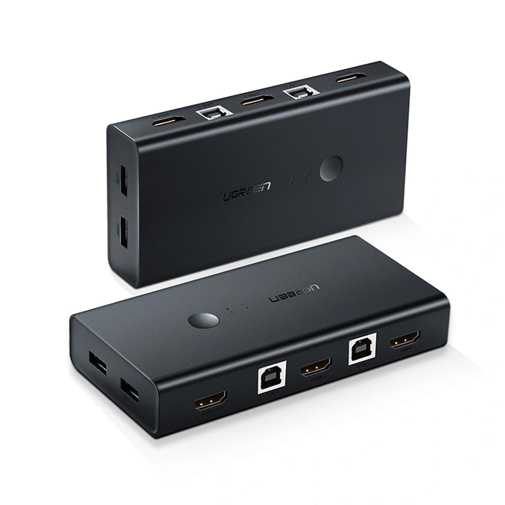 Switch Video HDMI UGREEN CM200 (50744), Preto