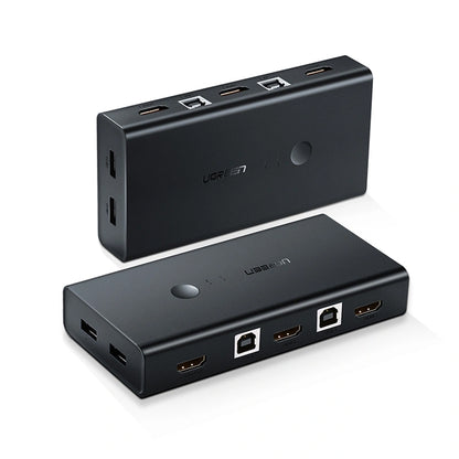 Switch Video HDMI UGREEN CM200 (50744), Preto