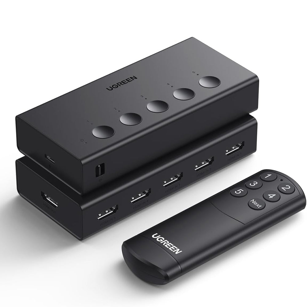 Switch Video HDMI UGREEN CM568 (90512), Preto