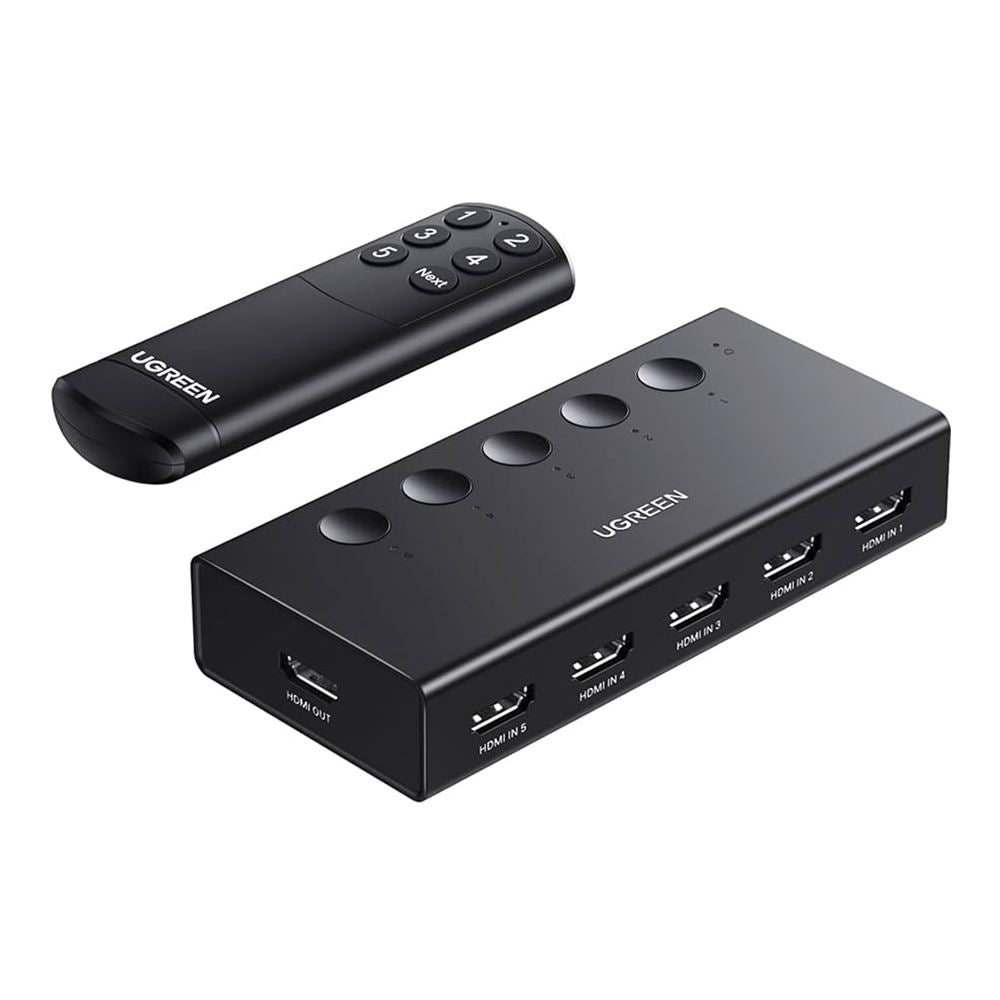 Switch Video HDMI UGREEN CM568 (90512), Preto