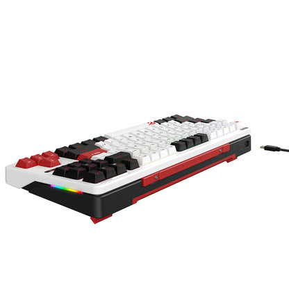 Teclado Gaming HAVIT KB902L, RGB, 1.8m, Multicolor