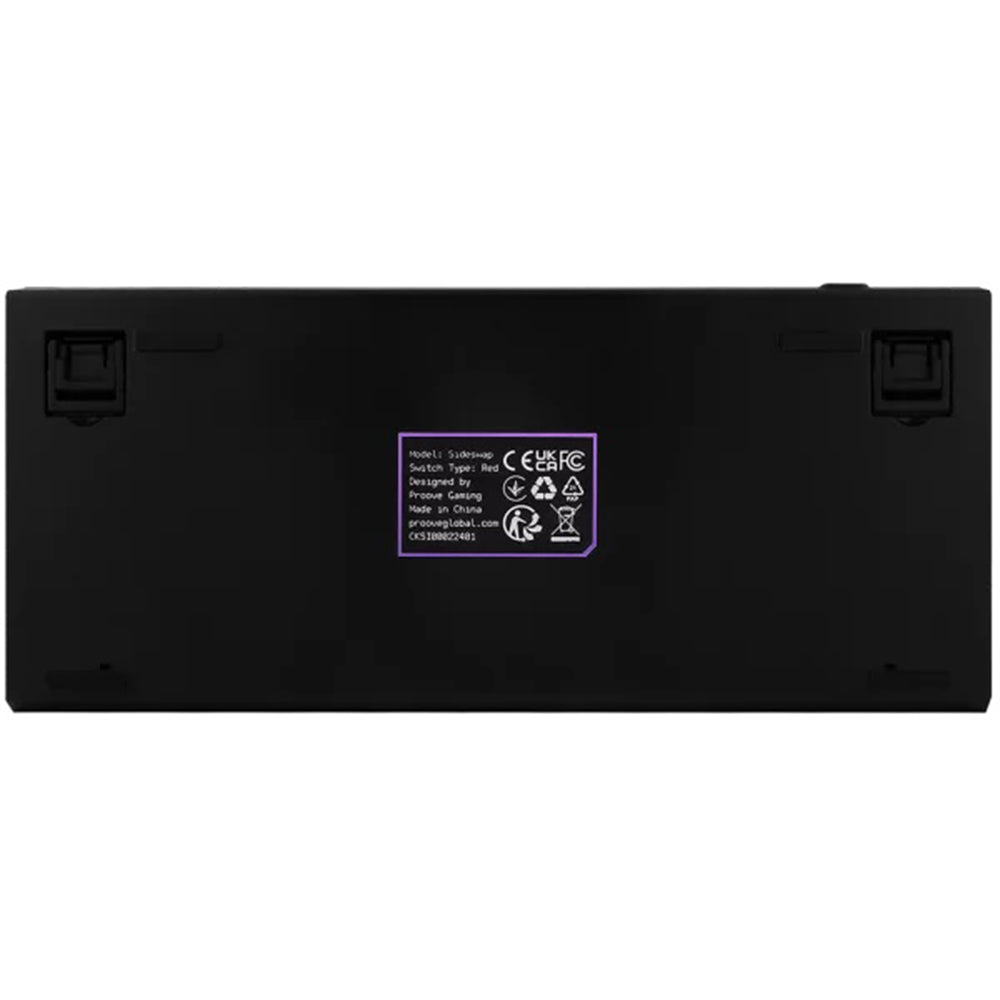 Teclado Gaming Wired USB Proove Sideswap, RGB, 1.5m, Preto CKSIEN00022401