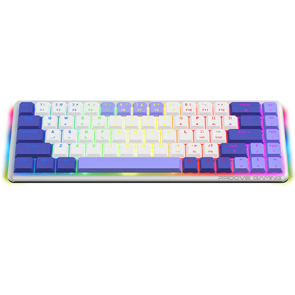 Teclado Gaming Wireless Proove AFK, RGB, BT / Wi-Fi / Com fio, 1.5m, Branco WKAFKEN22002